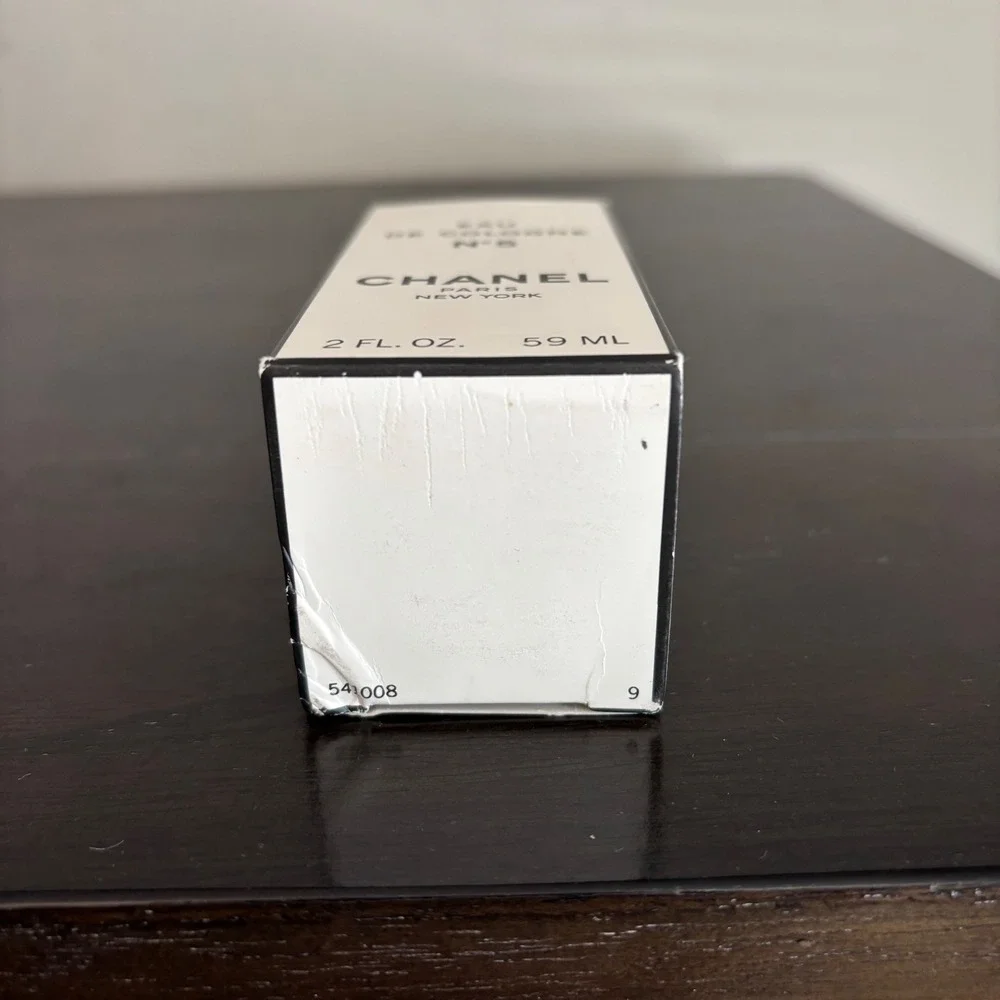 Vintage Chanel No 5 | Eau de Cologne | 2 Fl Oz |‎ Splash W Box | Paris New York